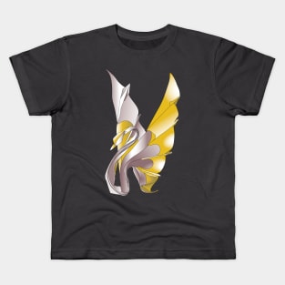 Origami Swan Kids T-Shirt